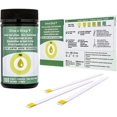 Image of One Step Protein Test Strips Urine Testing Kits (100 Tests)