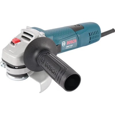 Image of Bosch Professional Angle Grinder GWS 7 115 (110V, 720 W, disc Diameter mm, Includes Backing Flange, Locking Nut, Protective Guard, in Cardboard Box), Multicolor, 110 V