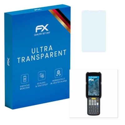 Image of atFoliX Screen Protection Film compatible with Zebra MC3300x Protector, ultra clear FX Protective (3X)