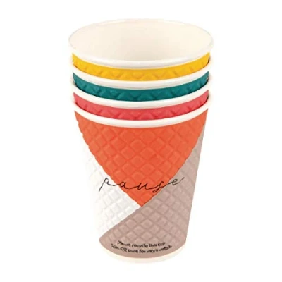 Image of Huhtamaki Pause Double Wall 340ml 12oz Cup (Pack 740)