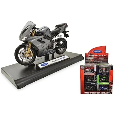 Image of M.Y Diecast Officially Licenced 1:18 Scale Motorbike Models MV Augusta: Norton; Yamaha; Kawasaki; Triumph