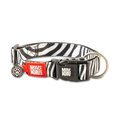 Image of Max &amp; Molly Zebra Classic Smart ID Collar, Small