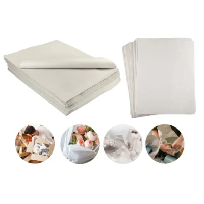Image of 500 Sheets of Newspaper Offcuts Paper for Moving House Packing Fragile Items Box Filling Wrapping Chip Chop Art and Craft Unprinted Large White Newsprint 20x30