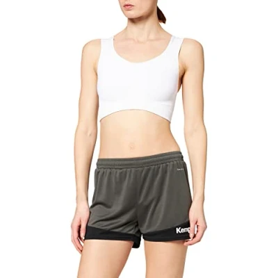 Image of Kempa Emotion 2.0 Women&#039;s Shorts, Womens, 200316611, Anthracite/Black, XS