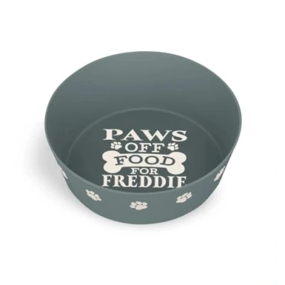 Image of Personalised Dog Bowl (Freddie)