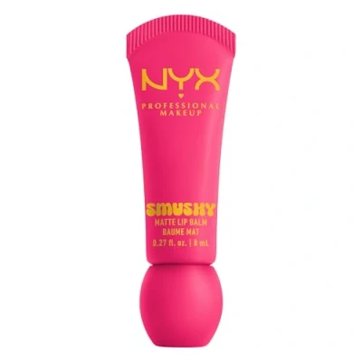 Image of NYX Professional Makeup Smushy Matte Lip Balm, Soft Finish, Hydrating &amp; Buildable Colour, Shade: Sweet Smack, 8ml