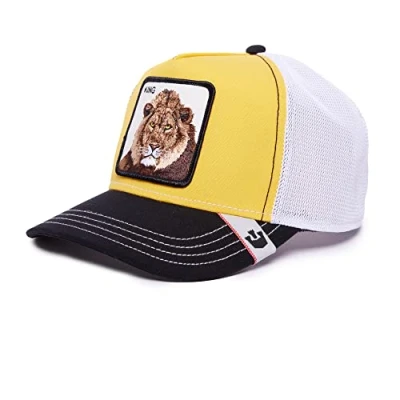 Image of Goorin Bros. The Farm MVP Collection Unisex Trucker Cap, Yellow (MV Lion), One Size
