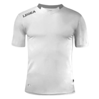 Image of LEGEA, Monaco MC Shirt, White Grey, 2XL, Unisex