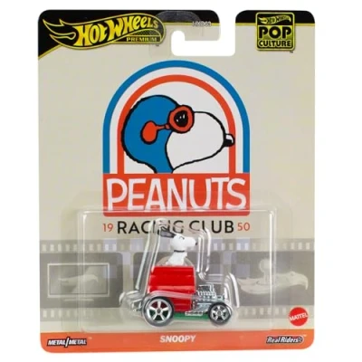 Image of HOT WHEELS Premium Pop Culture Snoopy Peanuts Racing Club HVJ42