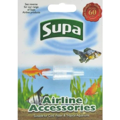 Image of Supa Airline Non Return Valve Carded. Designed to Guard Against the Contra flow of Water into &amp; Damage Air Pump