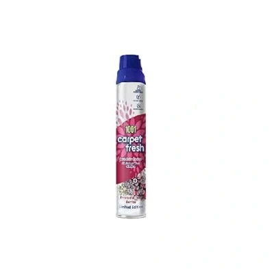 Image of 1001 Carpet Fresh Winter Berries Fragrance Quick drying, For use On Rug Upholstery Freshening Foam Pet Odour Remover, 300ml Aerosol Spray Can