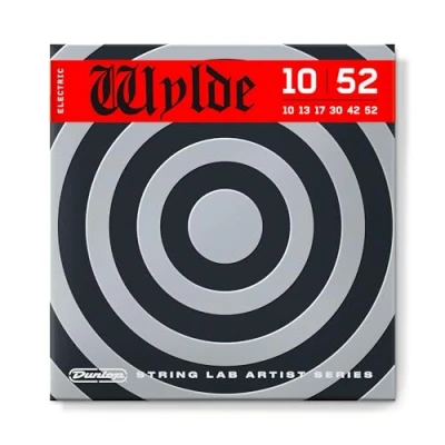 Image of Dunlop Strings Signature Zakk Wylde Nickel Electric Guitar 10 52 (ZWEN1052)