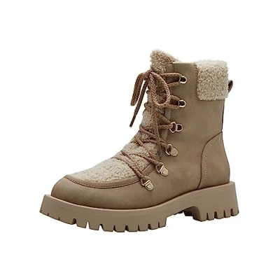 Image of Tamaris Women&#039;s 1 26284 41 Ankle Boot, Camel Comb, 7.5 UK