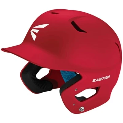 Image of Easton Z5 2.0 Batting Helmet Baseball Senior (7 1/8&quot; 7 1/2&quot;) Matte Red