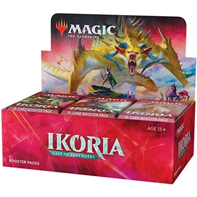 Image of Magic: The Gathering Ikoria: Lair of Behemoths Draft Booster Box 36 Packs (540 Cards + Topper) Factory Sealed