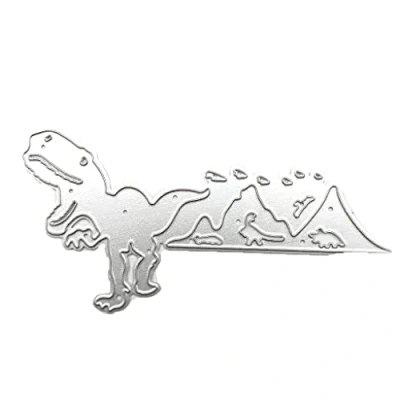 Image of Dinosaur Metal Cutting Dies Stencil Scrapbooking Album Paper Card Template Mold Embossing Craft Decoration Die Cuts