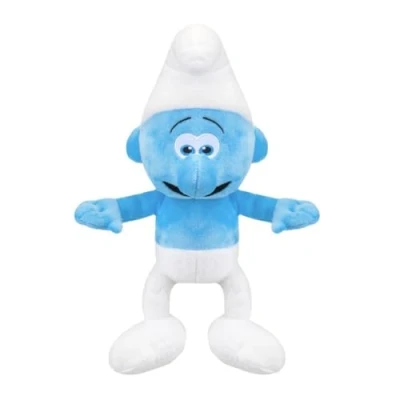 Image of Grupo Moya Plush Figure Smurf of the Smurfs 40 cm Filled and Outer Made with 100% Recycled Material, Suitable for All Ages