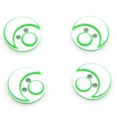 Image of 20pcs Classic Baby Face Pattern Resin Round Buttons Candy Colors Children Clothes Fastener 12.5mm Crafting Sewing DIY