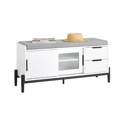 Image of Hallway Storage Bench Shoe Bench,FSR187 W Sobuy