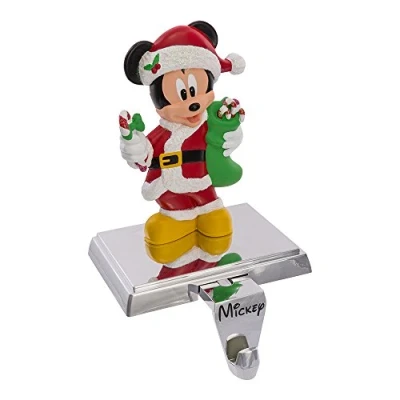 Image of Kurt Adler Mickey Mouse Christmas Stocking Holder