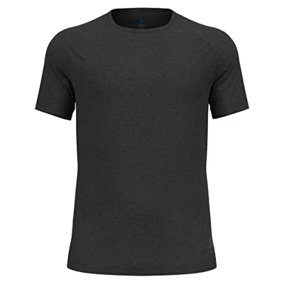 Image of Odlo Men Short Sleeve Running Shirt ESSENTIAL 365, black melange, M