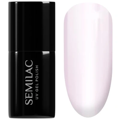 Image of SEMILAC 218 Pearl Lila Nail UV Gel Polish Long Lasting and Easy to Apply Soak off UV/Led Perfect for Home Professional Manicure Pedicure 7 ml