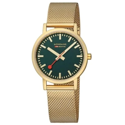 Image of Mondaine Unisex Adults Analog Quartz Watch with Stainless Steel Strap A660.30314.60SBM