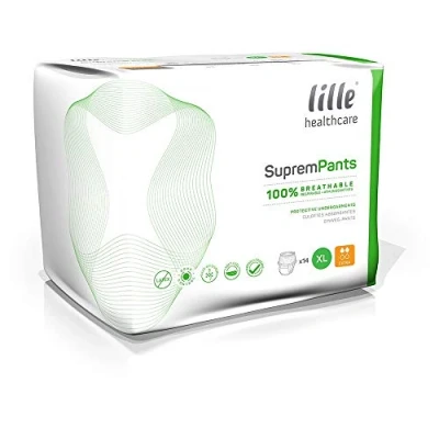 Image of Lille Healthcare Suprem Pants Extra Large Pack of 14 (Incontinence Pants)