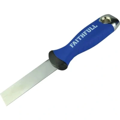 Image of Faithfull FAISGFK25ME Soft Grip Filling Knife 25 mm