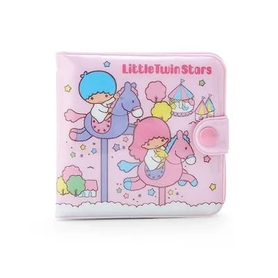 Image of Sanrio Little Twin Stars Vinyl Wallet Pink