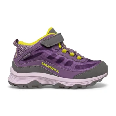 Image of Merrell Moab Speed MID A/C WTRPF Hiking Shoe, Grape Cadet, 10 UK