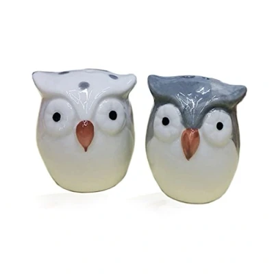 Image of Cute owl salt and pepper shakers