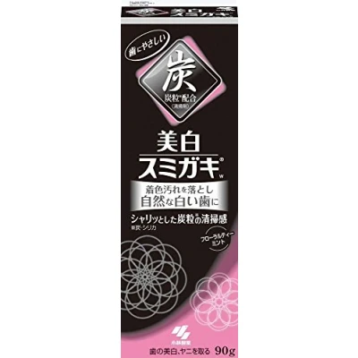 Image of 3 Pack Kobayashi Charclean Charcoal Power Toothpaste Whitening SUMIGAKI 90g from Japan