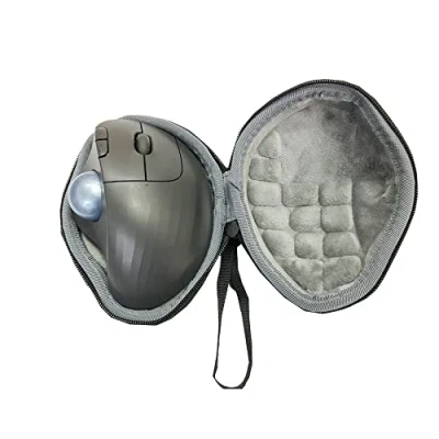 Image of Portable Storage Bag for Logitech M575 MX Ergo Mouse, Protective Case Accessories, Black