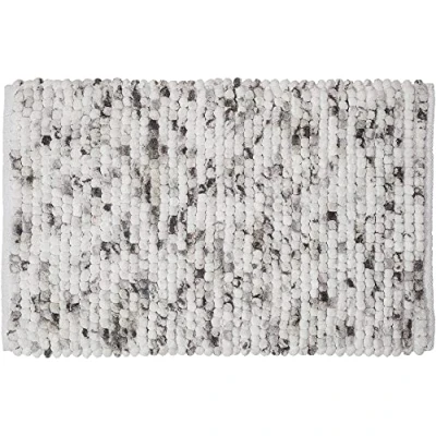 Image of Sealskin Vintage Bath Mat, Polyester, Grey, 50 x 2.5 80 cm