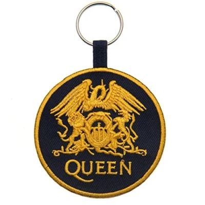 Image of Pyramid International Queen (Crest) Woven Keychains, Multi, One Size