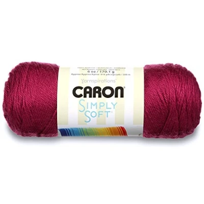 Image of Caron 170G Simply Soft Wool Skein Set, 3 Pack, Bone_Parent #H97003 9764 Fuchsia