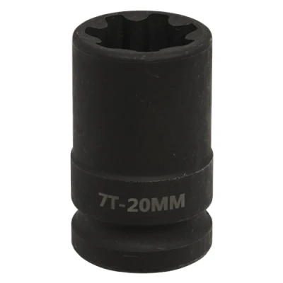 Image of Sealey Brake Caliper Socket 1/2&quot;Sq Drive 20mm 7 Point