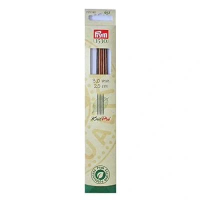 Image of Prym Pointed Knitting Needle, Wood, Mehrfarbig, 5 mm