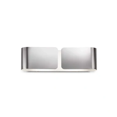 Image of Clip 2 Light Indoor Large Wall Chrome, E27