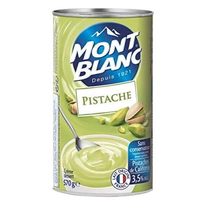 Image of Mont Blanc Dessert Cream at The Pistachio 570G Lot of 4 Price Per Fast Delivery