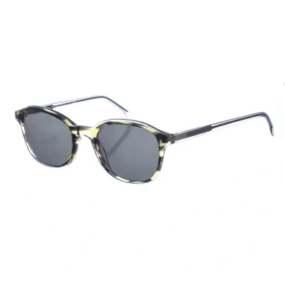 Image of Zen Z491 Unisex Square Shape Acetate Sunglasses Multicolour One Size