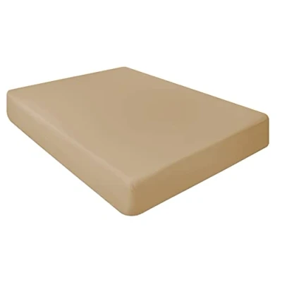 Image of NIYS Luxury Bedding Finest 100% Egyptian Cotton 10&quot;/25CM Fitted Sheets (Beige, Super King)