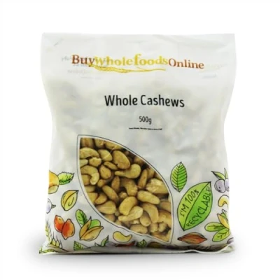 Image of Cashew Nuts Whole 500g (BWFO)