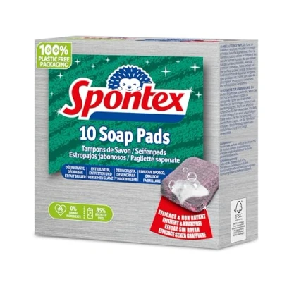 Image of Spontex 10 Soap Scourer Pads