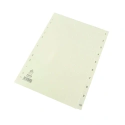Image of A4 White 1 10 Polypropylene Index