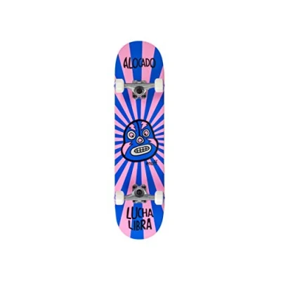 Image of Enuff Fight Libre Board, Adult Unisex, Pink/Blue (Multicolor), 7.75&quot; x 31.5&quot;