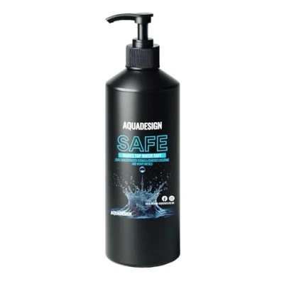 Image of AquaDesign SAFE 1000ML Aquarium Tap Water Conditioner Dechlorinator TREATS 25,000 ltrs Chlorine Remover