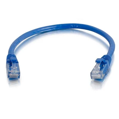 Image of C2G 5M BLUE Cat5e Ethernet RJ45 High Speed Network Cable, LAN Lead Unshielded PVC UTP Patch Cable