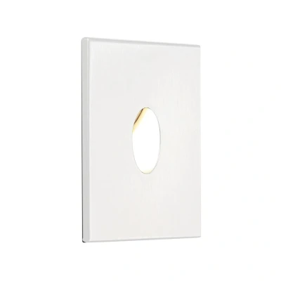 Image of Tango LED 1 Light Outdoor Recessed Marker Wall White IP65